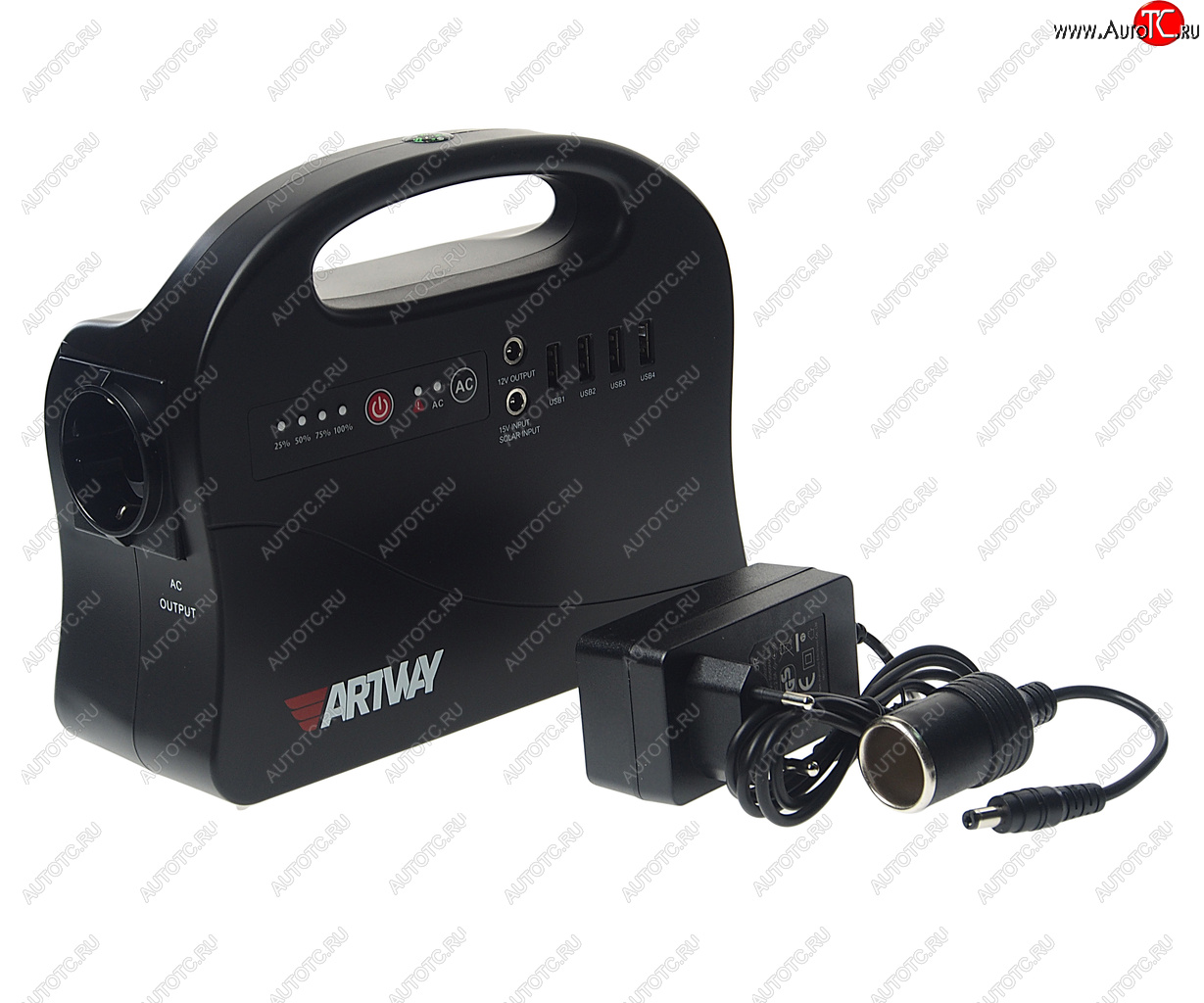 14 899 р. Аккумулятор внешний 39600мАч 220V многофункциональный ARTWAY ARTWAY ea-146is  с доставкой в г. Вологда