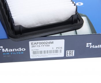 519 р. Фильтр воздушный KIA Picanto (11-) (1.0/1.2) MANDO MANDO eaf00024m MANDO eaf00024m  с доставкой в г. Вологда. Увеличить фотографию 3