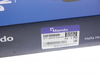 579 р. Фильтр воздушный HYUNDAI Grandeur,XG KIA Opirus (03-) MANDO MANDO eaf00086m MANDO eaf00086m  с доставкой в г. Вологда. Увеличить фотографию 2