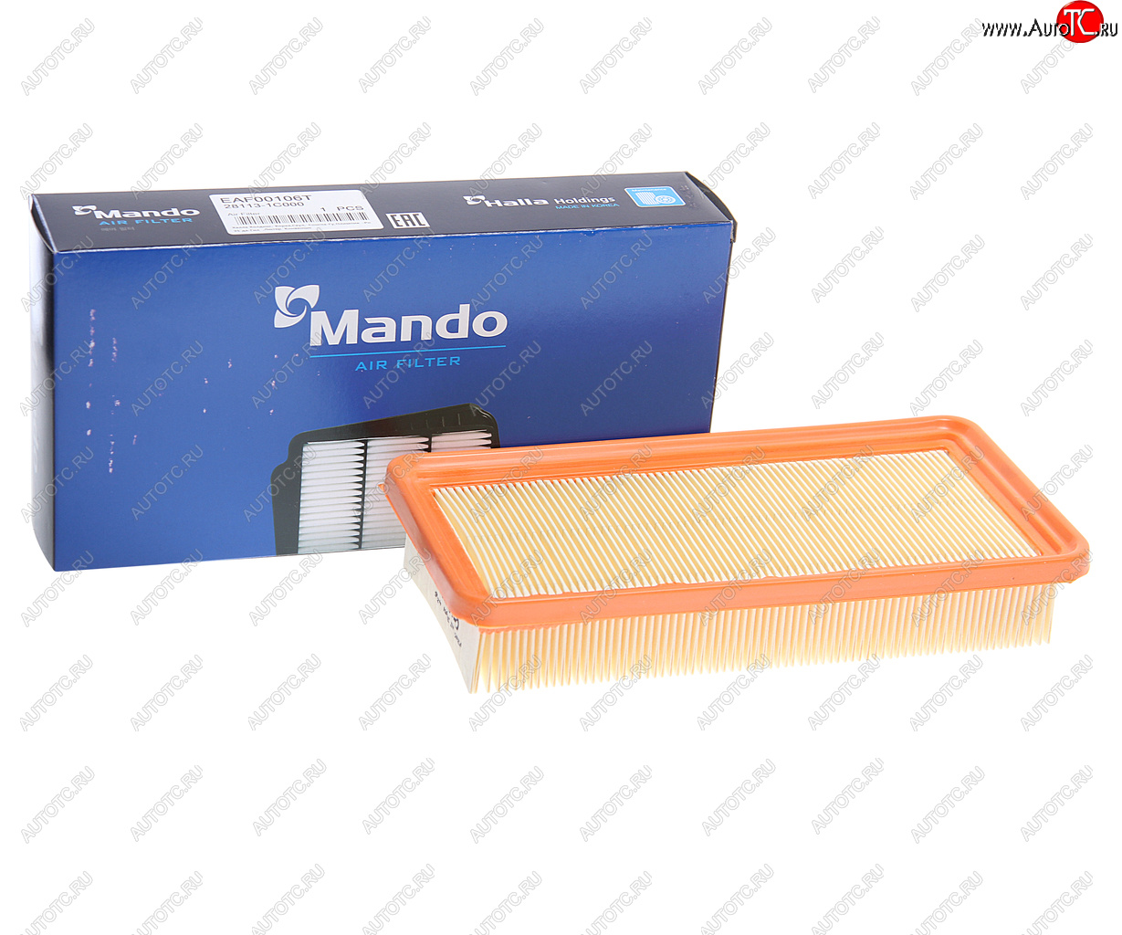 519 р. Фильтр воздушный HYUNDAI Getz (02-) MANDO MANDO eaf00106t  с доставкой в г. Вологда