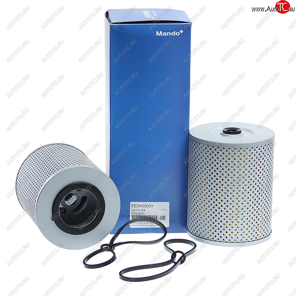 2 569 р. Фильтр масляный HYUNDAI HD170,270,450,AeroSpace дв.D6ACAVABDD комплект MANDO MANDO eeoh0003y  с доставкой в г. Вологда