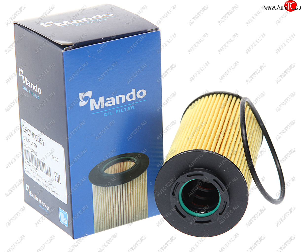 329 р. Фильтр масляный HYUNDAI i30 KIA Rio (05-),Cerato,Ceed MANDO MANDO eeoh0005y  с доставкой в г. Вологда