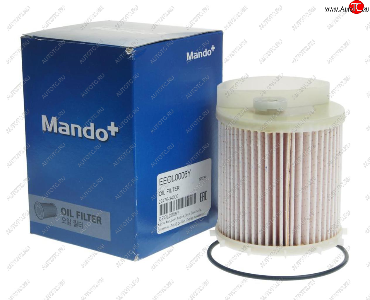 1 269 р. Фильтр топливный SSANGYONG Actyon (10-),Actyon Sports (12-),Rexton (12-) (D20) MANDO MANDO eeol0006y  с доставкой в г. Вологда