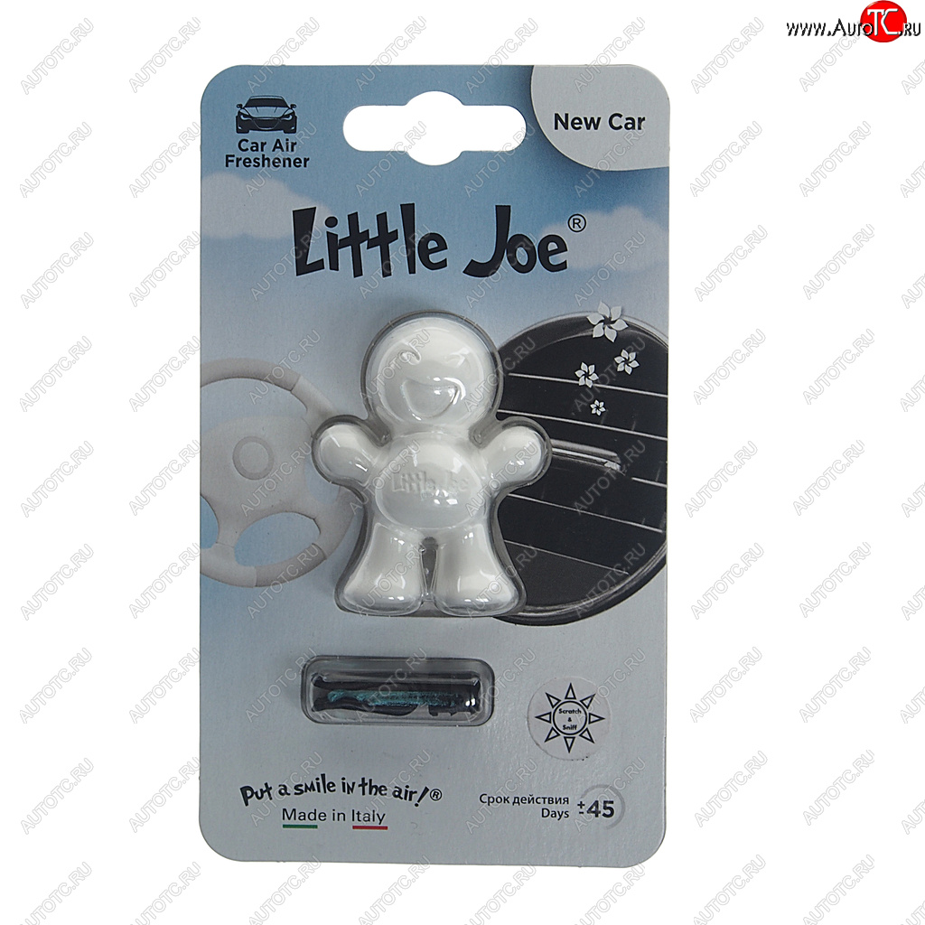 257 р. Ароматизатор на дефлектор полимерный (Новая машина) Little Joe Classic DRIVE INT DRIVE INT ef0202  с доставкой в г. Вологда