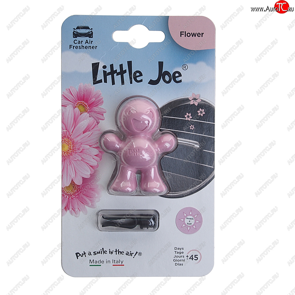 295 р. Ароматизатор на дефлектор полимерный (Цветочный) Little Joe Classic DRIVE INT DRIVE INT ef1313  с доставкой в г. Вологда