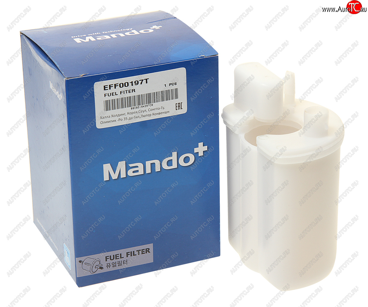 1 039 р. Фильтр топливный HYUNDAI Santa Fe (06-) MANDO MANDO eff00197t  с доставкой в г. Вологда