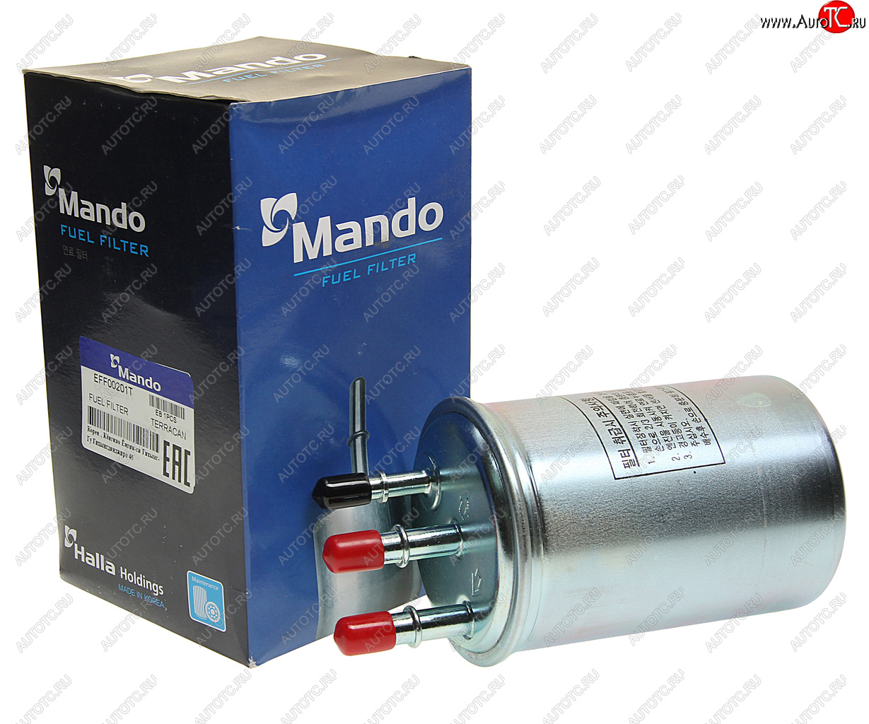 2 979 р. Фильтр топливный HYUNDAI Terracan KIA Bongo 3 (06-),Carnival (2.9) MANDO MANDO eff00201t  с доставкой в г. Вологда