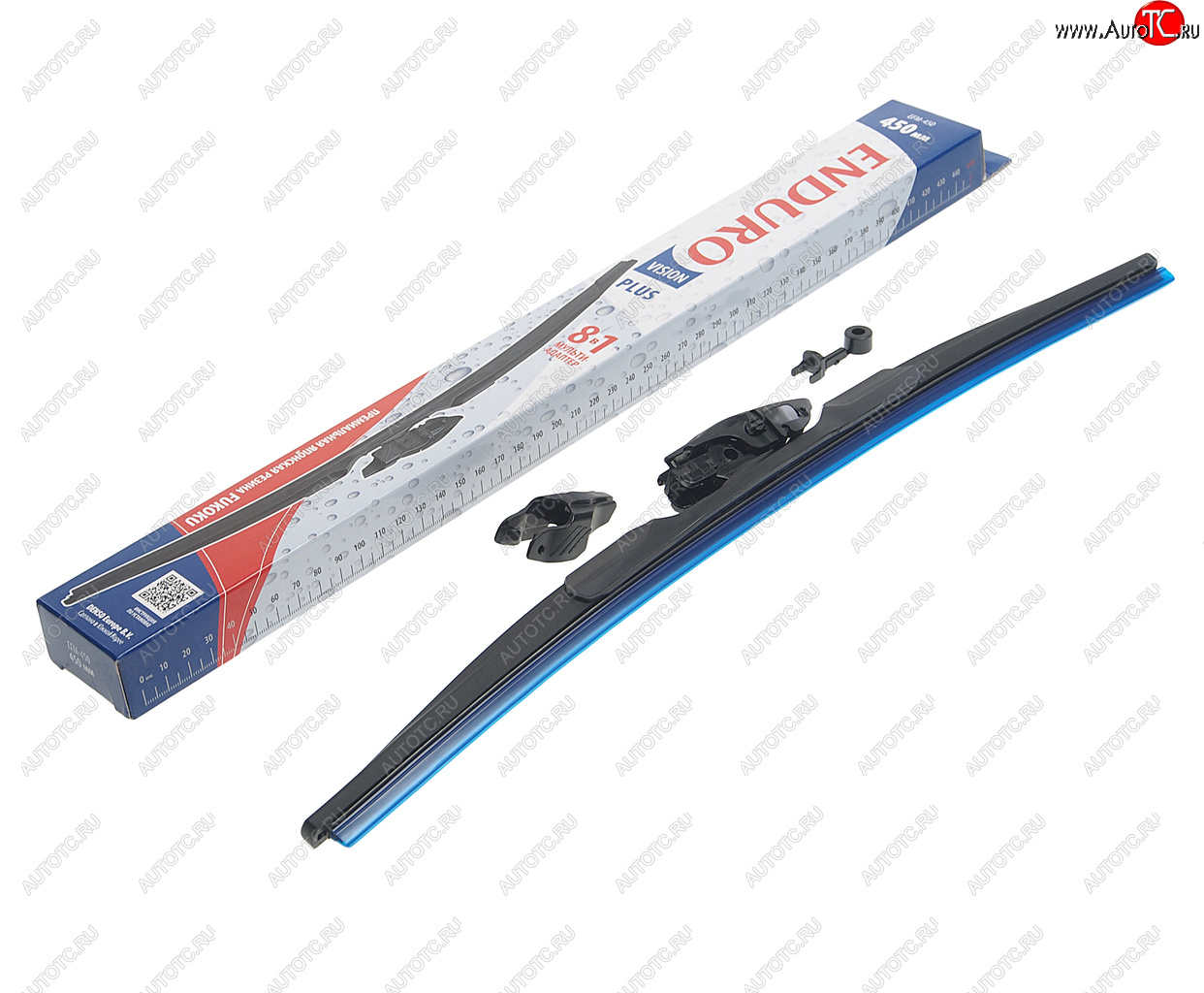 399 р. Щетка стеклоочистителя 450мм бескаркасная (адаптер) Plus ENDUROVISION DENSO DENSO efm-450  с доставкой в г. Вологда