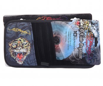 39 р. Держатель CD-дисков TIGER на козырек (10 дисков) ED HARDY ED HARDY eh-00219  с доставкой в г. Вологда. Увеличить фотографию 4