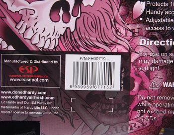 70 р. Держатель CD-дисков BEAUTIFUL GHOST на козырек (10 дисков) ED HARDY ED HARDY eh-00719 ED HARDY eh-00719  с доставкой в г. Вологда. Увеличить фотографию 6