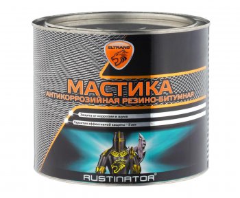 Антикор для наружных поверхностей мастика резинобитумная 2.3кг БПМ-3 ЭЛТРАНС ЭЛТРАНС el-0209.02