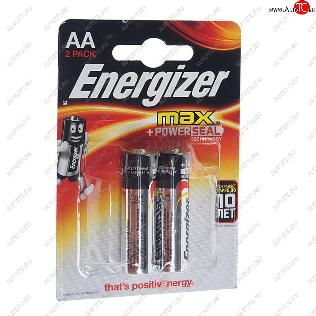 179 р. Батарейка AA LR6 1.5V блистер (2шт.) Alkaline ENERGIZER ENERGIZER en-lr6бл ENERGIZER en-lr6бл  с доставкой в г. Вологда