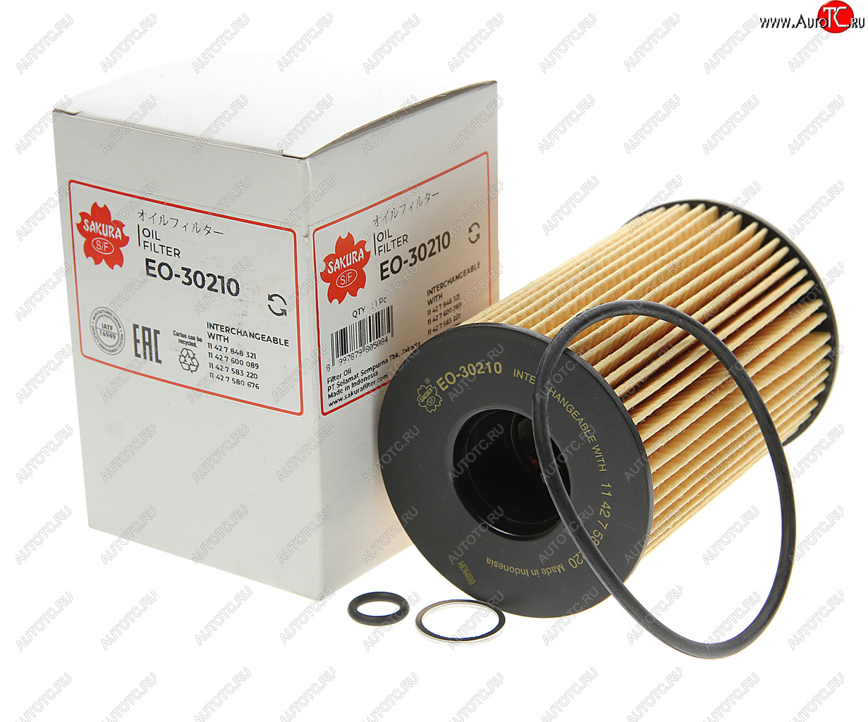 1 299 р. Фильтр масляный BMW 5 (F10),7 (F01-F04),X5 (E70),X6 (E71,E72) (4.5-6.0) SAKURA SAKURA eo30210  с доставкой в г. Вологда