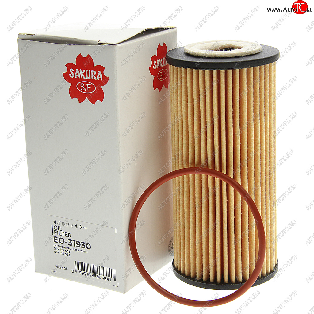 489 р. Фильтр масляный VW AUDI SEAT SKODA (12-) (1.82.0 TSITFSI) SAKURA SAKURA eo31930  с доставкой в г. Вологда