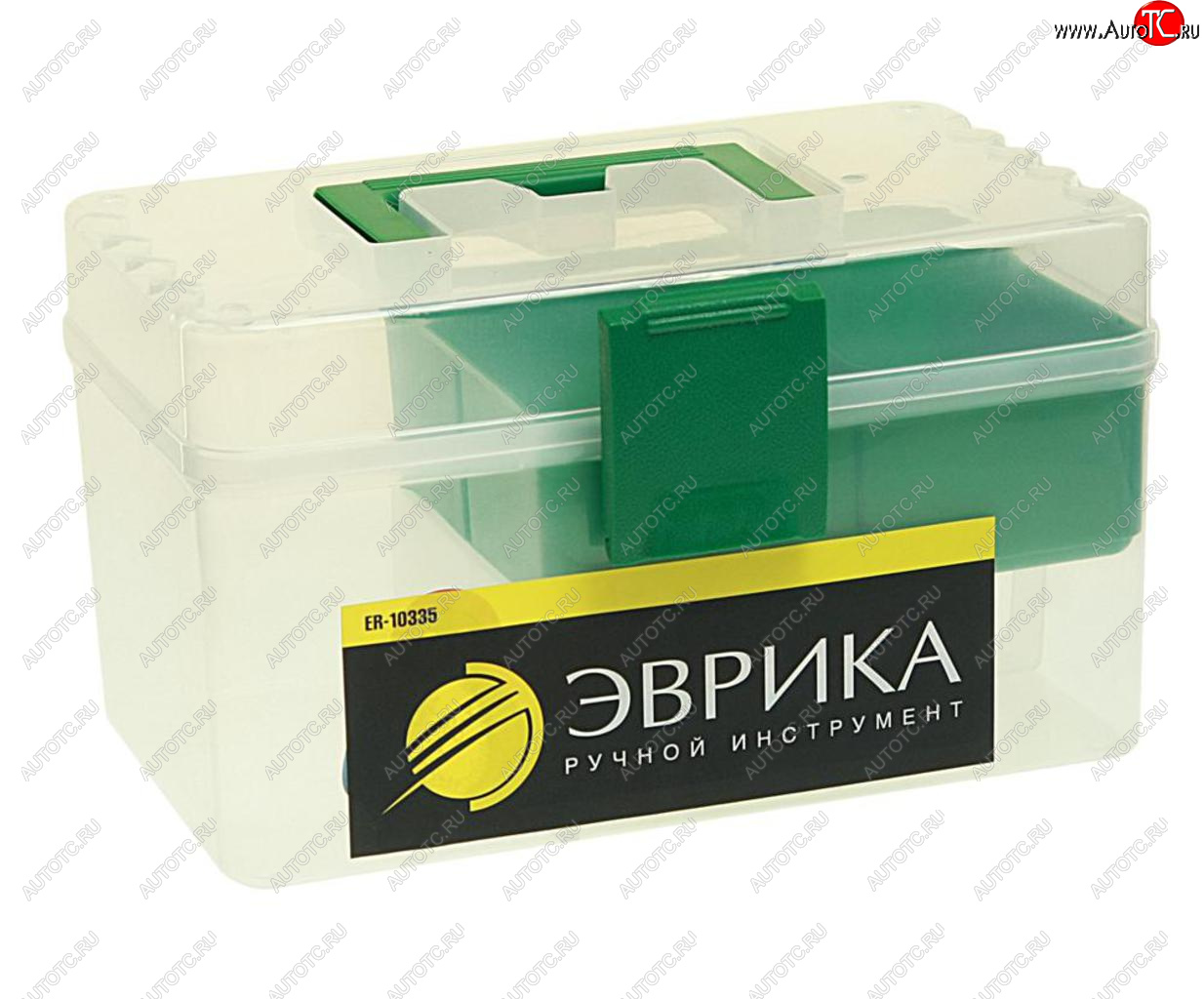 281 р. Ящик для инструмента 280х165х163мм прозрачный ЭВРИКА ЭВРИКА er-10335  с доставкой в г. Вологда