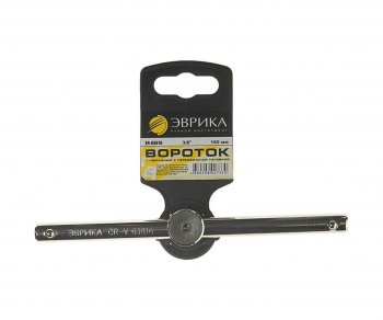 197 р. Вороток 38 L=160мм Т-образный с плавающей головкой ЭВРИКА ЭВРИКА er-63816  с доставкой в г. Вологда. Увеличить фотографию 2
