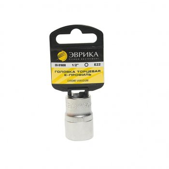 Головка торцевая 12 TORX E22 с держателем ЭВРИКА ЭВРИКА er-91608h