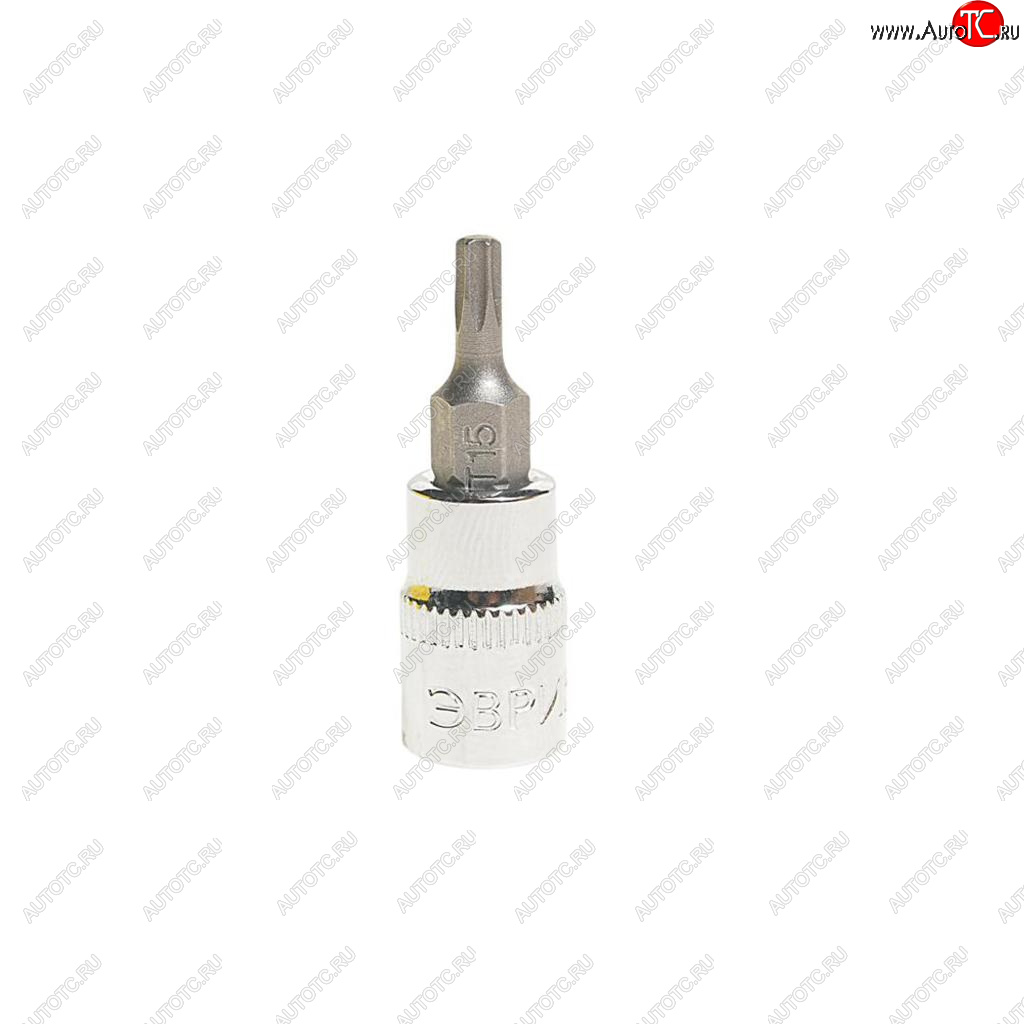 31 р. Бита-головка 14 TORX T15х37мм ЭВРИКА ЭВРИКА er-93203  с доставкой в г. Вологда