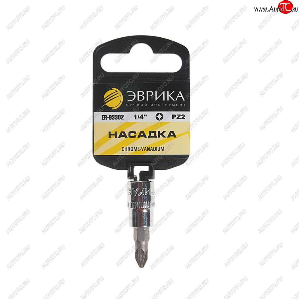 20 р. Бита-головка 14 POZIDRIVE PZ 2.0х37мм с держателем ЭВРИКА ЭВРИКА er-93302h  с доставкой в г. Вологда
