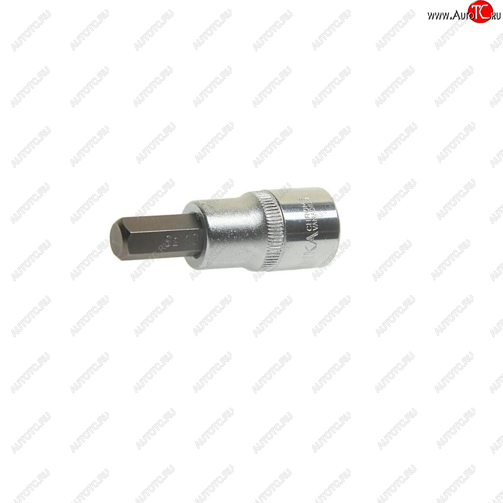 63 р. Бита-головка 1/2 HEX H10х22мм L=60мм ЭВРИКА ЭВРИКА er-94806 ЭВРИКА er-94806  с доставкой в г. Вологда
