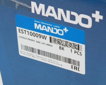 7 999 р. Амортизатор CHEVROLET Cruze (09-) (1.61.8) передний левый газовый MANDO MANDO est10009w  с доставкой в г. Вологда. Увеличить фотографию 3