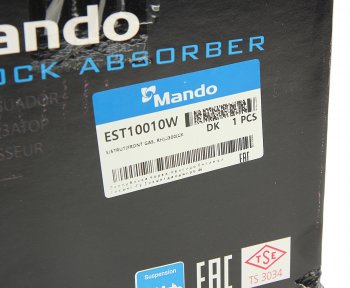 7 999 р. Амортизатор CHEVROLET Cruze (09-) (1.61.8) передний правый газовый MANDO MANDO est10010w  с доставкой в г. Вологда. Увеличить фотографию 7