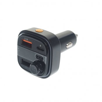 Устройство зарядное в прикуриватель с трансмиттером (bluetooth,hands free) EARLDOM EARLDOM et-m83 black