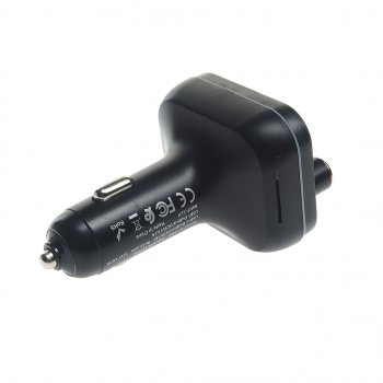 859 р. Устройство зарядное в прикуриватель с трансмиттером (bluetooth,hands free) EARLDOM EARLDOM et-m87 black  с доставкой в г. Вологда. Увеличить фотографию 3