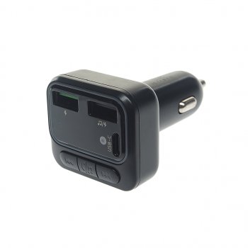 Устройство зарядное в прикуриватель с трансмиттером (bluetooth,hands free) EARLDOM EARLDOM et-m96 black
