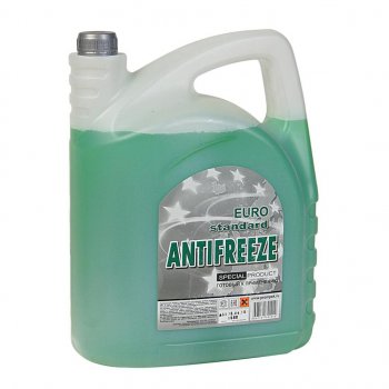 Антифриз зеленый -35C 10л EURO STANDARD EURO STANDARD eurogrn10