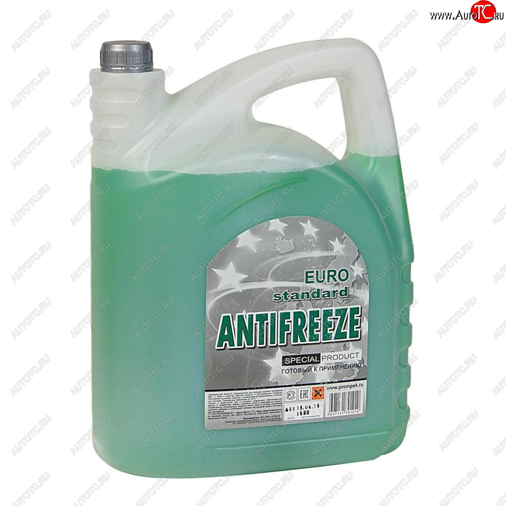 1 659 р. Антифриз зеленый -35C 10л EURO STANDARD EURO STANDARD eurogrn10  с доставкой в г. Вологда