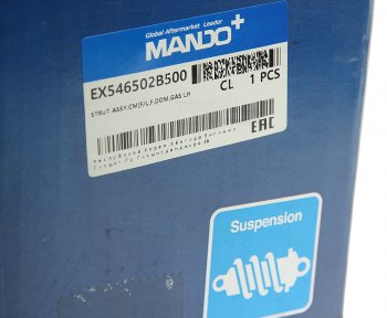10 999 р. Амортизатор HYUNDAI Santa Fe (09-) передний левый газовый MANDO MANDO ex546502b500  с доставкой в г. Вологда. Увеличить фотографию 5