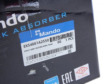 7 299 р. Амортизатор KIA Ceed (12-) передний правый MANDO MANDO ex54661a2550 MANDO ex54661a2550  с доставкой в г. Вологда. Увеличить фотографию 6