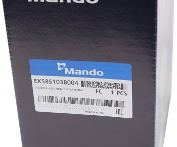 5 999 р. Цилиндр тормозной главный HYUNDAI Sonata 4,5 KIA Magentis (без АБС) MANDO MANDO ex5851038004 MANDO ex5851038004  с доставкой в г. Вологда. Увеличить фотографию 5