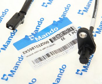2 099 р. Датчик АБС HYUNDAI i40 (11-) колеса переднего правого MANDO MANDO ex598303z000 MANDO ex598303z000  с доставкой в г. Вологда. Увеличить фотографию 2