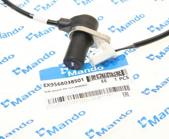 3 399 р. Датчик АБС HYUNDAI Sonata 5 колеса заднего левого MANDO MANDO ex9568038501 MANDO ex9568038501  с доставкой в г. Вологда. Увеличить фотографию 2