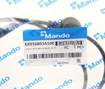 1 859 р. Датчик АБС HYUNDAI Trajet (00-) колеса переднего правого MANDO MANDO ex956803a500 MANDO ex956803a500  с доставкой в г. Вологда. Увеличить фотографию 2