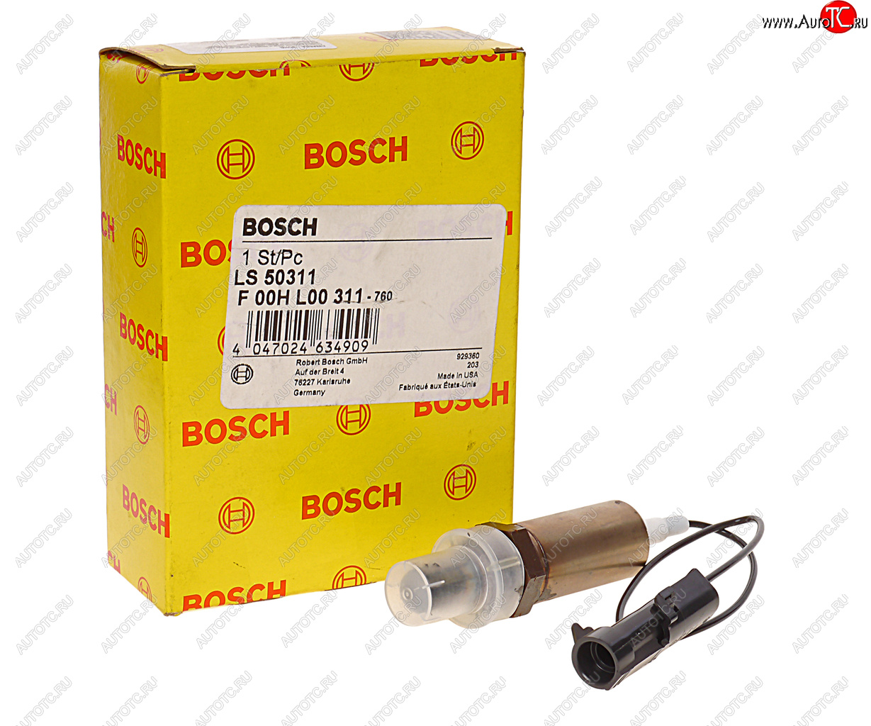 2 999 р. Датчик кислорода OPEL Vectra A-B,Astra F-G,Corsa A-B (1.22.0) DAEWOO (замена для 0258002014) BOSCH BOSCH f00hl00311  с доставкой в г. Вологда