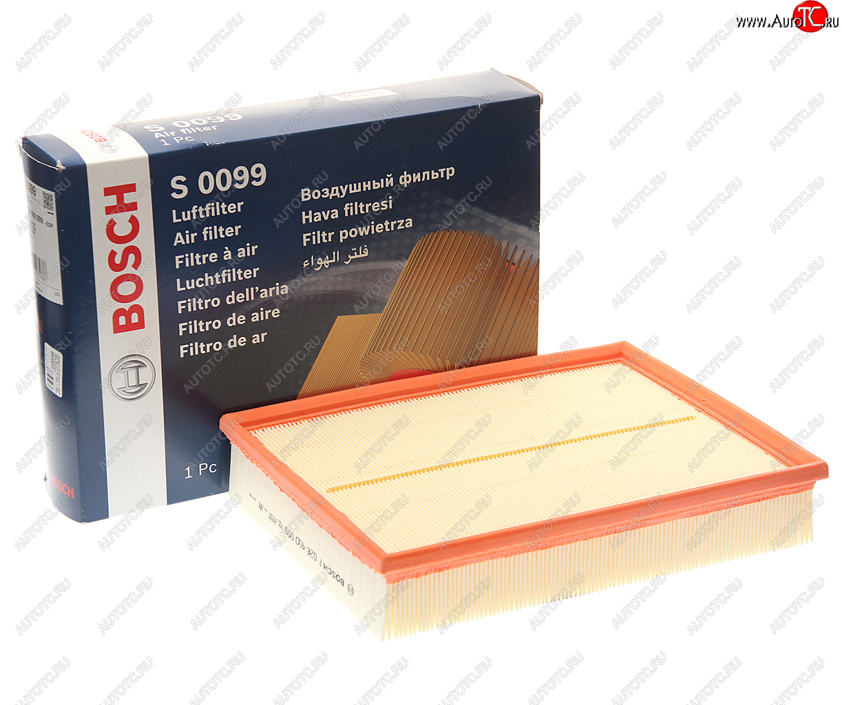 1 199 р. Фильтр воздушный LAND ROVER Discovery 3,Range Rover 3 (04-) BOSCH BOSCH f026400099  с доставкой в г. Вологда
