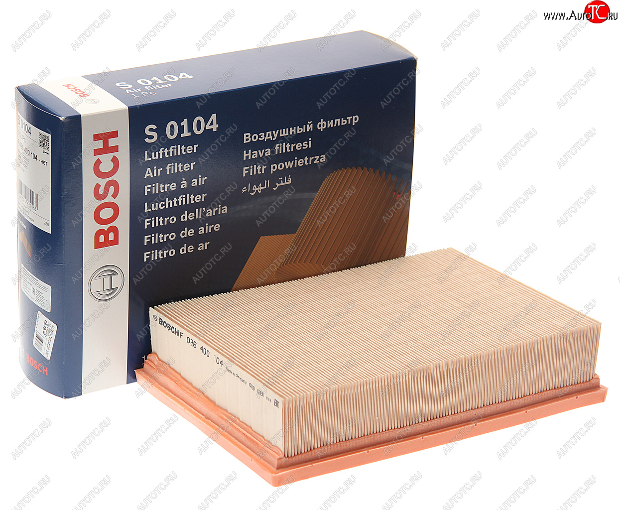 1 199 р. Фильтр воздушный LAND ROVER Freelander (06-) BOSCH BOSCH f026400104  с доставкой в г. Вологда