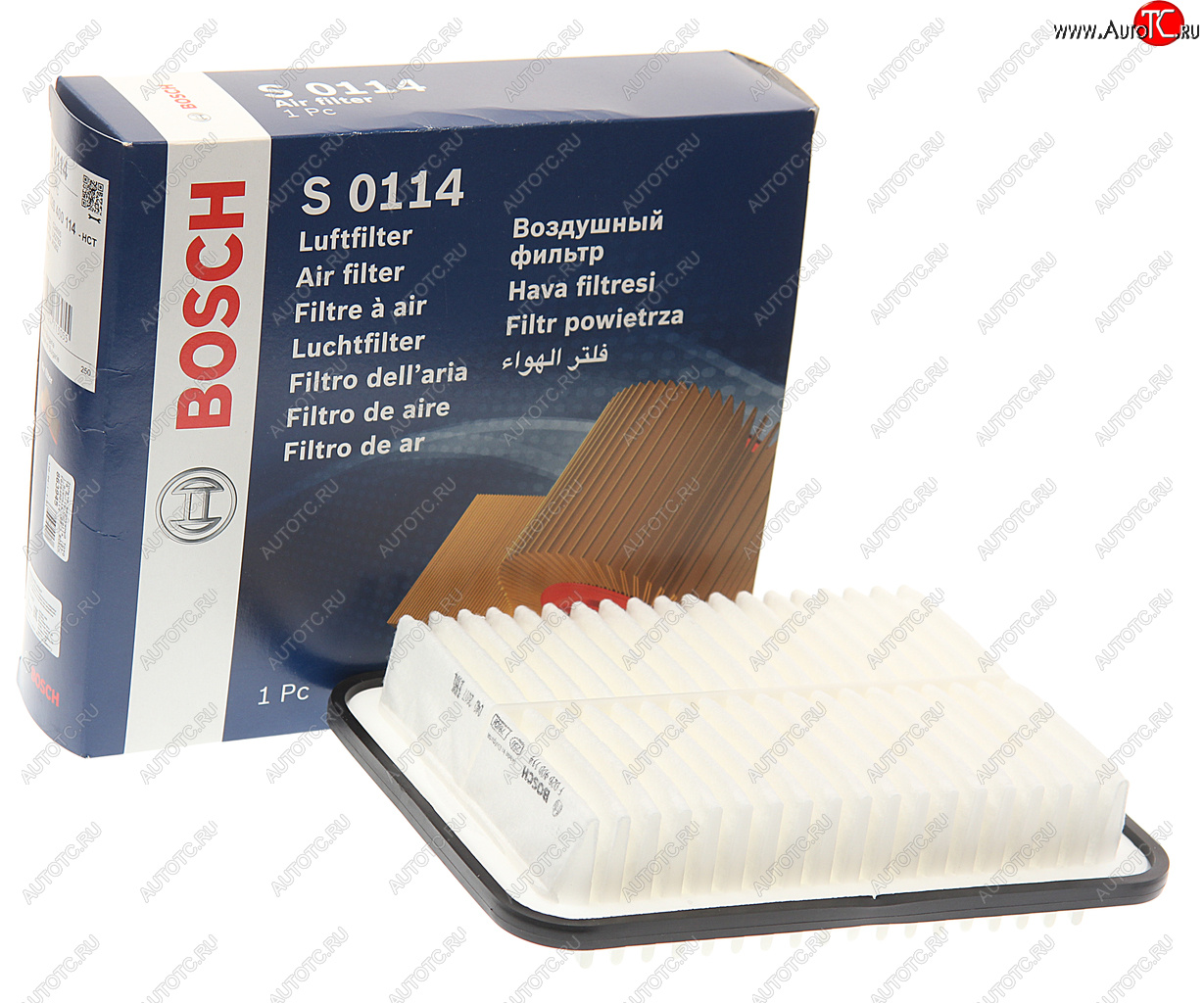 959 р. Фильтр воздушный TOYOTA Auris,Corolla (07-),Avensis (09-) BOSCH BOSCH f026400114 BOSCH f026400114  с доставкой в г. Вологда