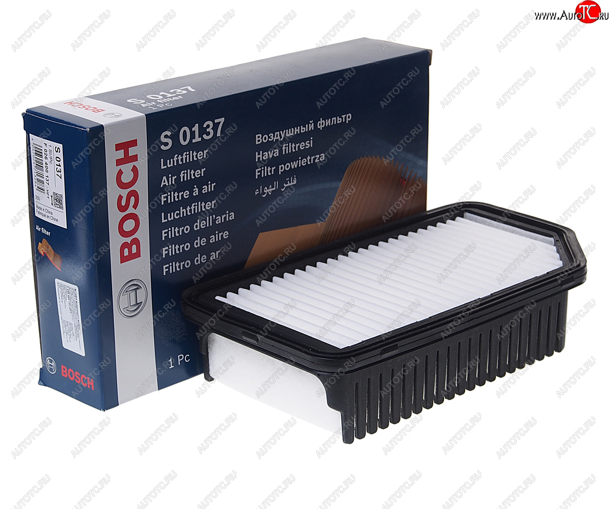 699 р. Фильтр воздушный HYUNDAI i20 KIA Soul (08-) BOSCH BOSCH f026400137 BOSCH f026400137  с доставкой в г. Вологда