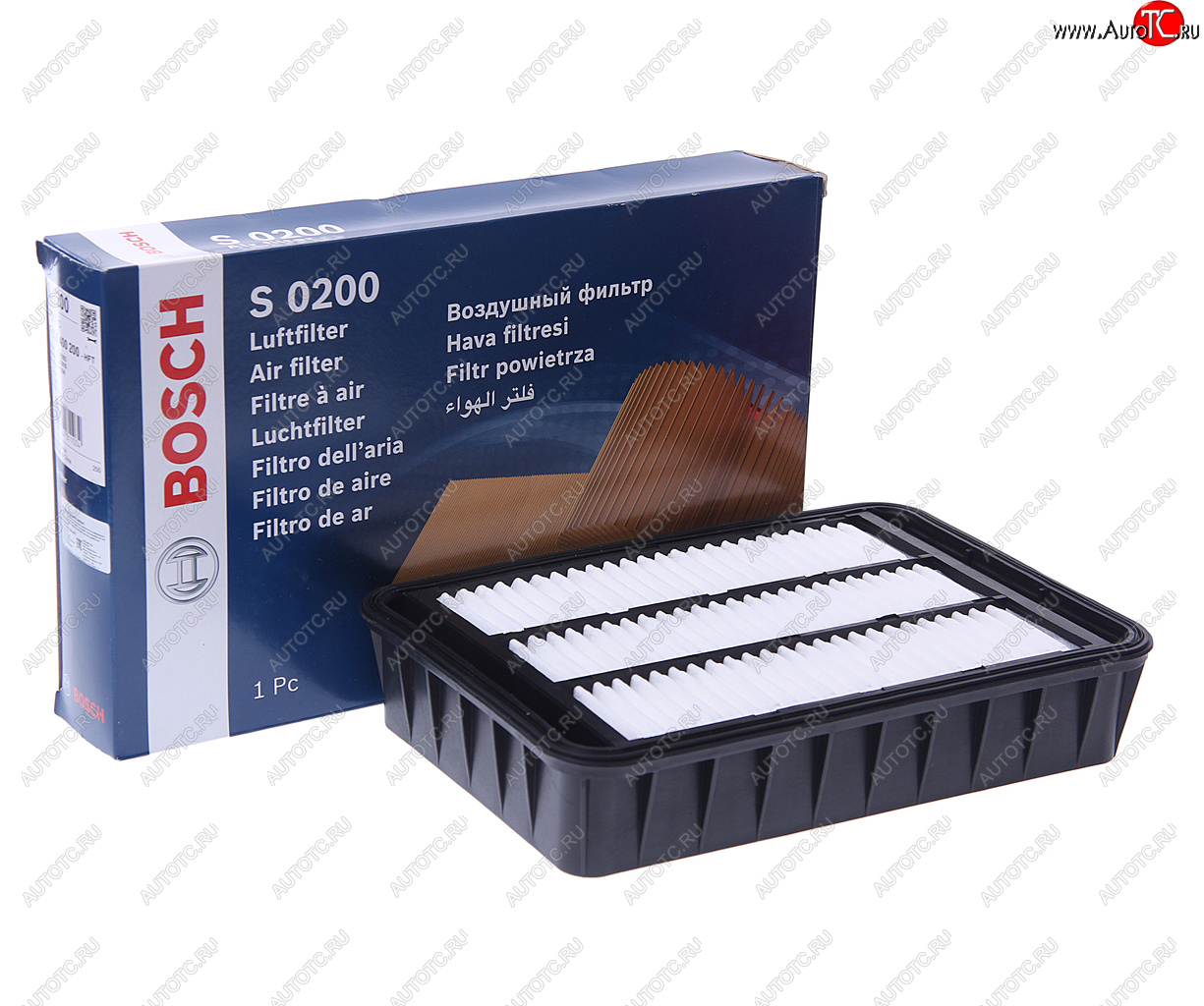 989 р. Фильтр воздушный MITSUBISHI Lancer (07-),Outlander (07-) BOSCH BOSCH f026400200  с доставкой в г. Вологда