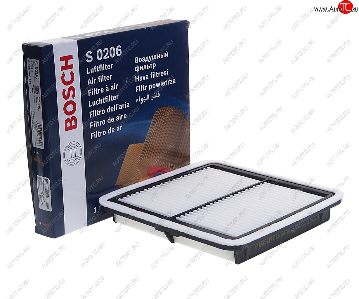 1 099 р. Фильтр воздушный SUBARU Forester (07-),Legacy (03-09) BOSCH BOSCH f026400206  с доставкой в г. Вологда