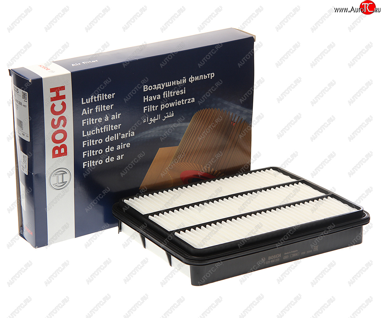 1 459 р. Фильтр воздушный TOYOTA Land Cruiser 120 (05-) (TDI) BOSCH BOSCH f026400225  с доставкой в г. Вологда