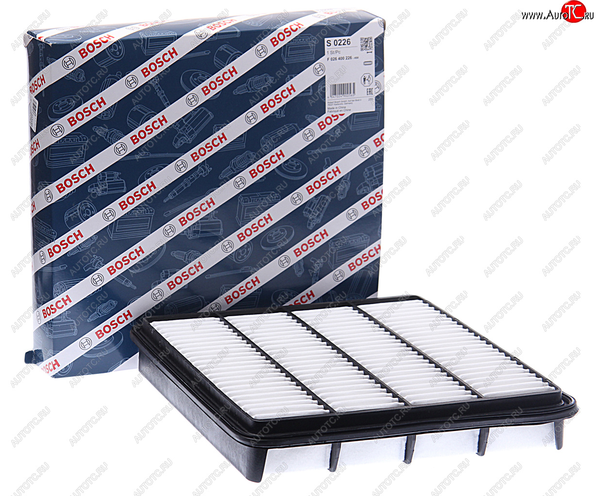 1 999 р. Фильтр воздушный TOYOTA Land Cruiser (08-) (4.5 D) BOSCH BOSCH f026400226  с доставкой в г. Вологда