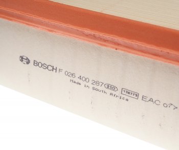 1 099 р. Фильтр воздушный VW Golf (2.0 D) AUDI A3 (1.6 D) SEAT Leon (1.8 T) BOSCH BOSCH f026400287  с доставкой в г. Вологда. Увеличить фотографию 2