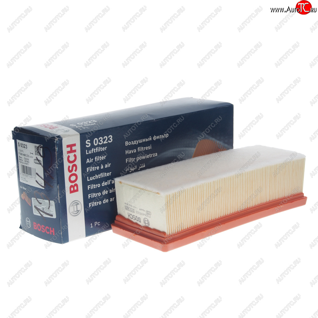 589 р. Фильтр воздушный RENAULT Duster BOSCH BOSCH f026400323 BOSCH f026400323  с доставкой в г. Вологда