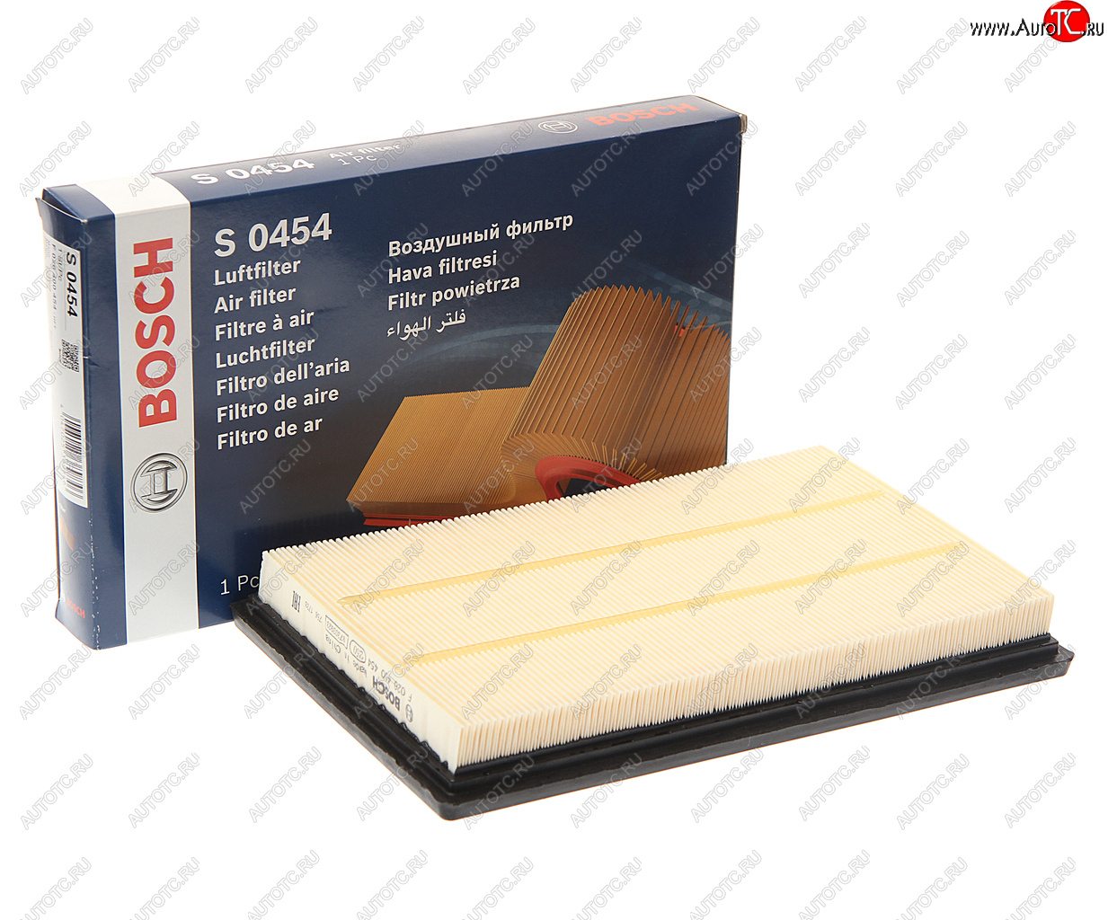 1 189 р. Фильтр воздушный NISSAN Almera (N16E),Primera (P11,P12),X-Trail (T30) BOSCH BOSCH f026400454  с доставкой в г. Вологда