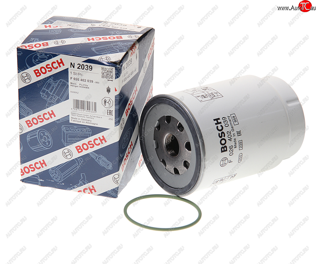 2 249 р. Фильтр топливный DAF XF (для PreLine PL 270) BOSCH BOSCH f026402039  с доставкой в г. Вологда